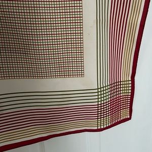 Vintage square scarf